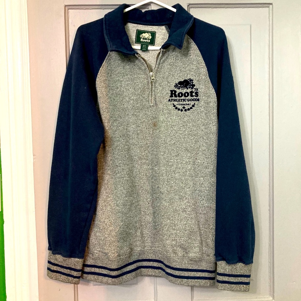 Half Zip Roots Sweater